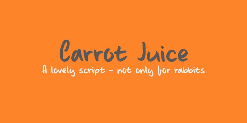 DK Carrot Juice Carattere