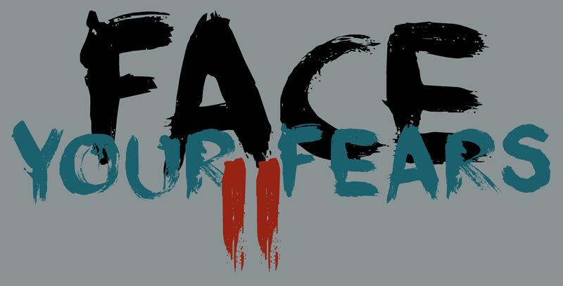 DK Face Your Fears II Schriftart