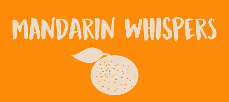 DK Mandarin Whispers Schriftart