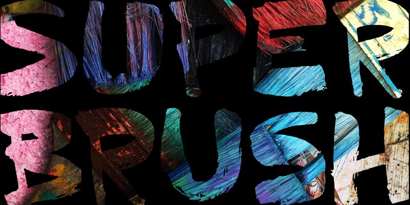 DK Superbrush Schriftart