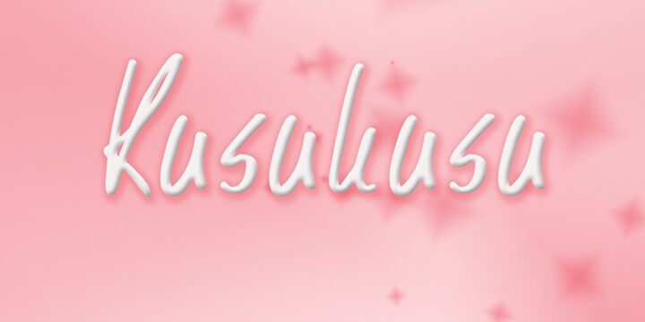 DK Kusukusu Font