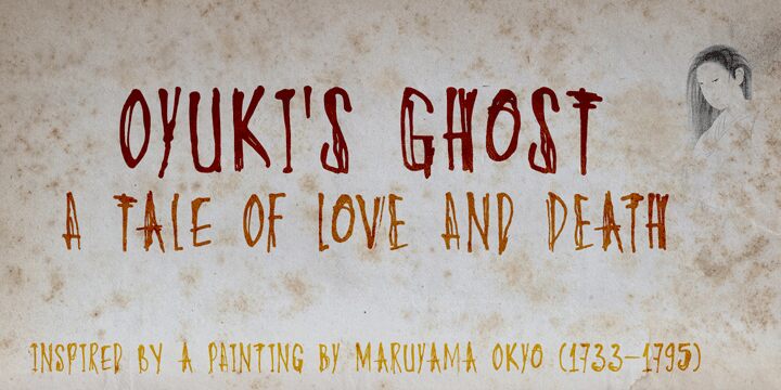 DK Oyukis Ghost Schriftart