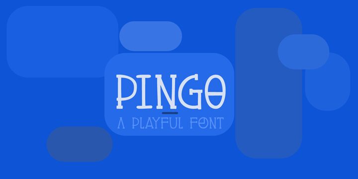 DK Pingo Schriftart