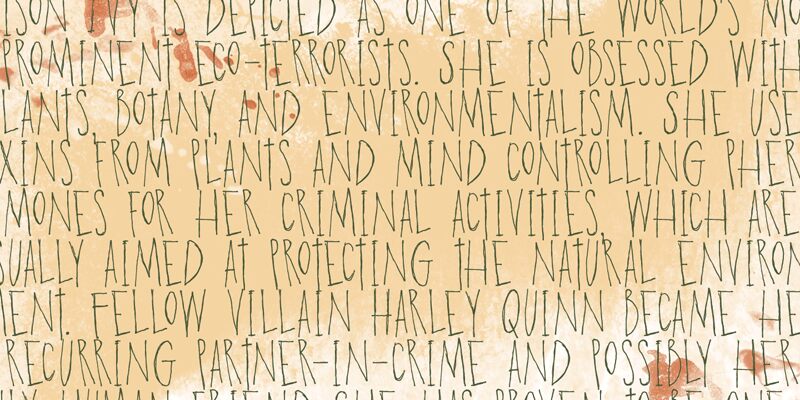 DK Poison Ivy Carattere