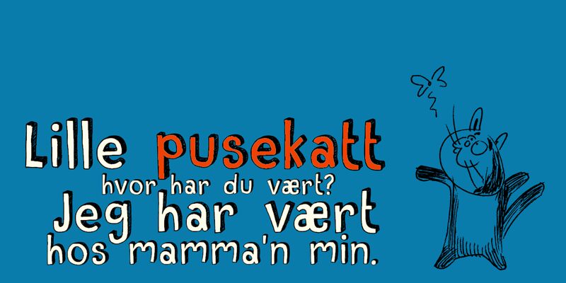 DK Pusekatt Schriftart