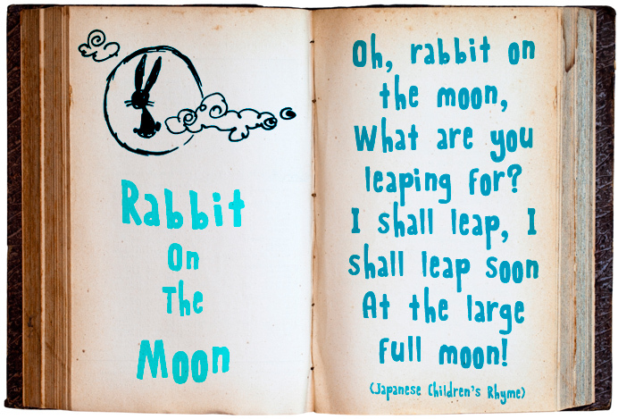 DK Rabbit On The Moon Czcionka