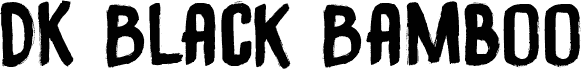DK Black Bamboo