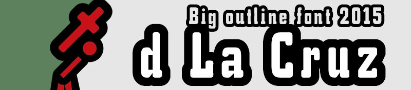 d La Cruz Druh písma