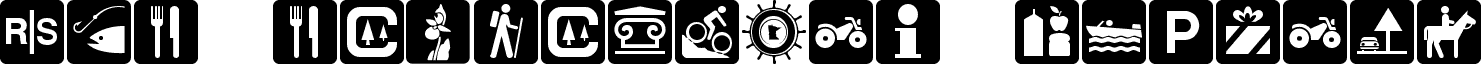 DNR Recreation Symbols