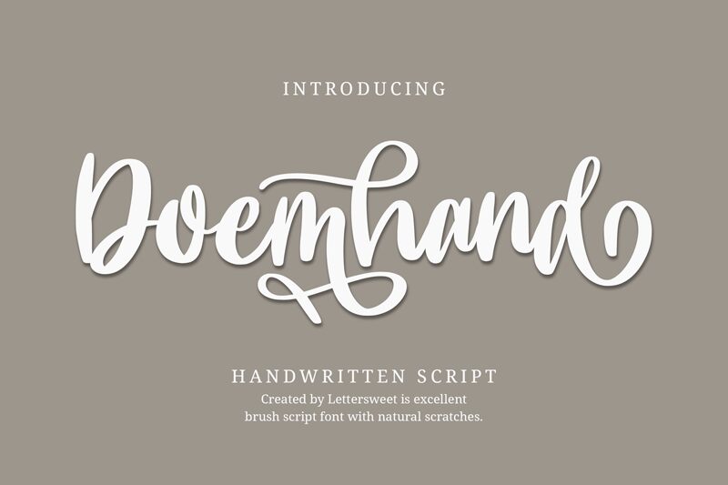 Doemhand Schriftart