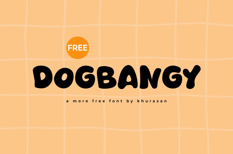 Dogbangy Schriftart