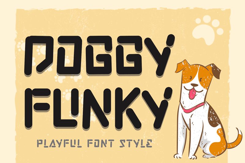 Doggy Funky Fonte