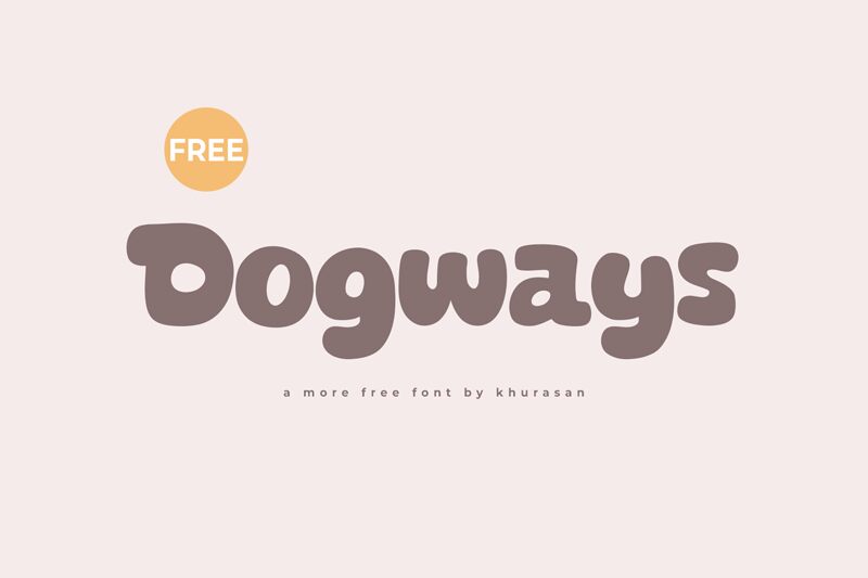 Dogways Шрифт