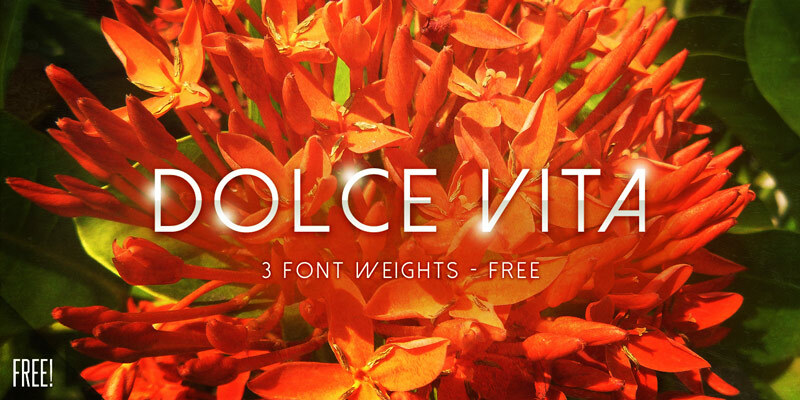 Dolce Vita Czcionka