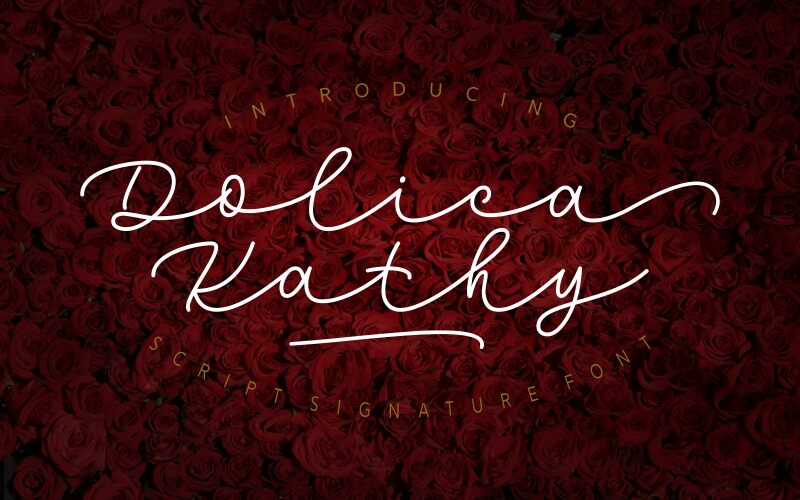 Dolica Kathy Czcionka