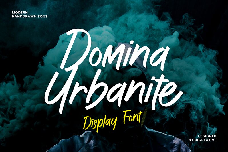 DominaUrbanite Druh písma
