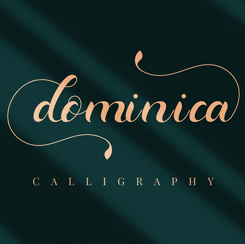 Dominica Calligraphy الخط