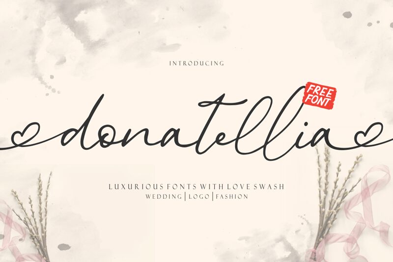 Donatellia Czcionka