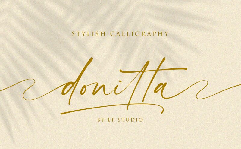 donitta Schriftart