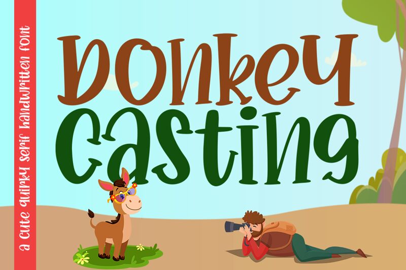 Donkey Casting Carattere