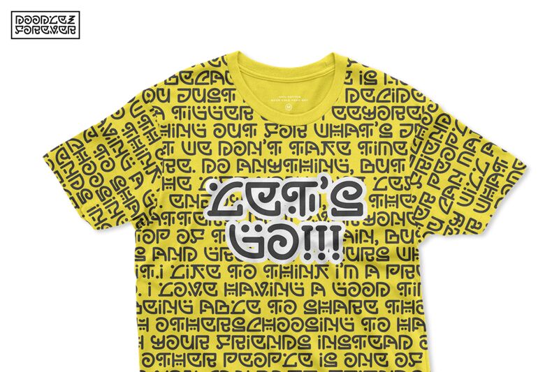 doodlez forever Czcionka