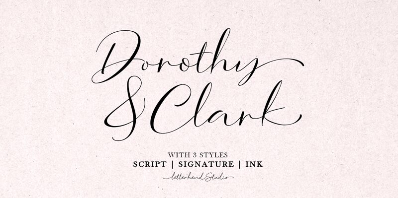 Dorothy Clark Schriftart