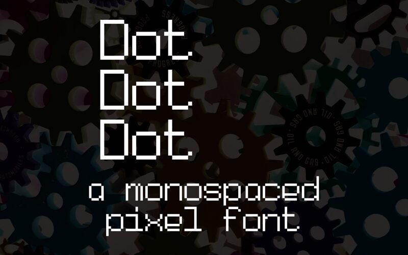 Dot Dot Dot Font