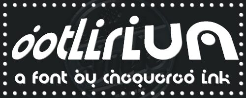 DotLirium Schriftart