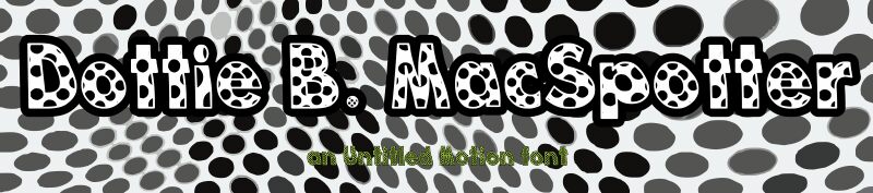 Dottie B. MacSpotter Schriftart