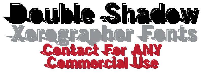 DoubleShadow Carattere