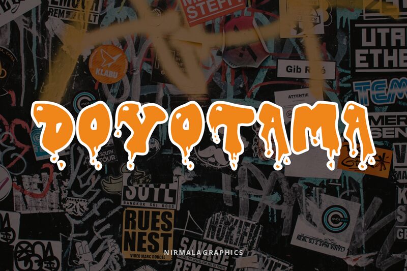 Doyotama Schriftart