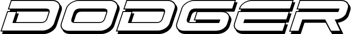 Dodger 3D Italic