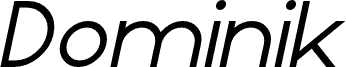 Dominik Italic