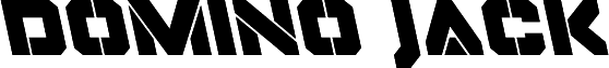 Domino Jack Leftalic Italic