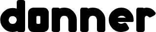 Preview of the donner Bold font