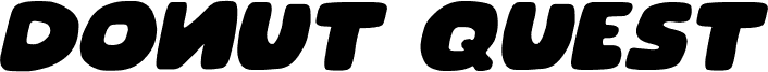 Donut Quest Italic