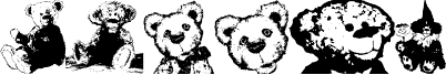Preview of the Doodlebears font