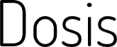 Dosis Light