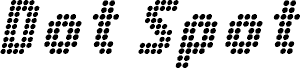 Dot Spot Italic