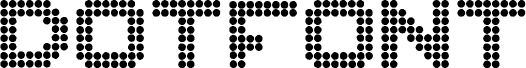 Dotfont Regular