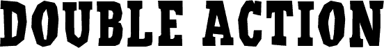 Double Action Regular 字体
