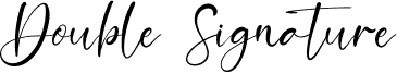 Double Signature