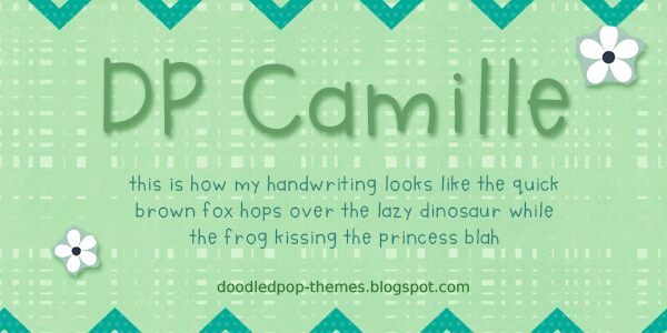 DPCamille Druh písma