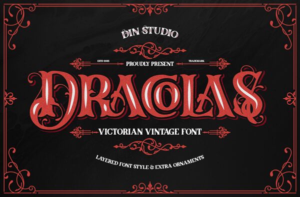 Dracolas Schriftart
