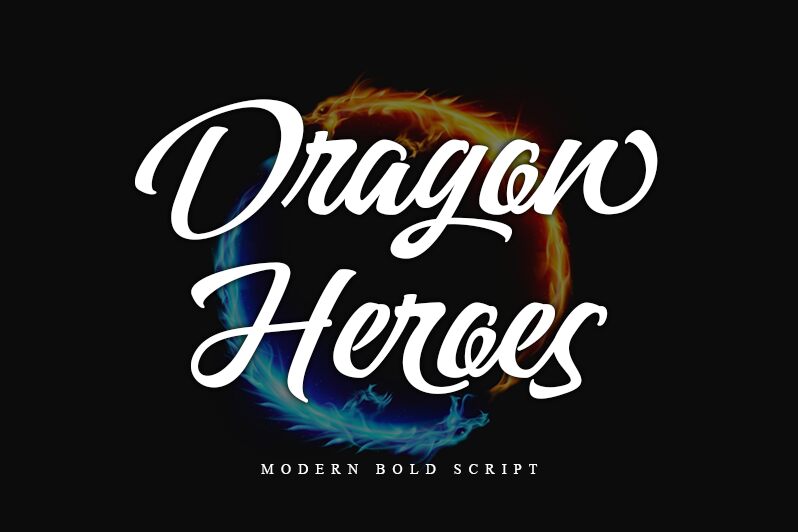 Dragon Heroes الخط