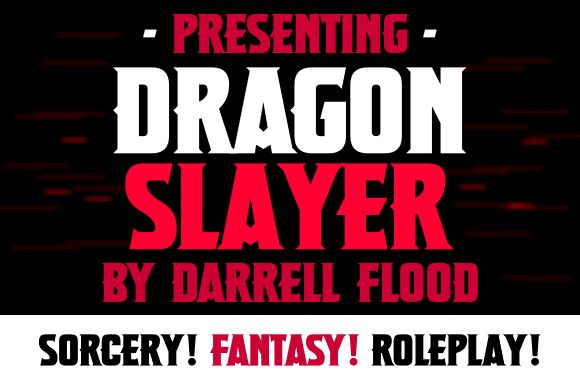 Dragon Slayer Schriftart