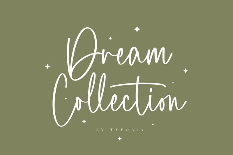 Dream Collection Schriftart
