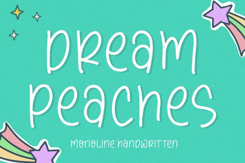 Dream Peaches 字体