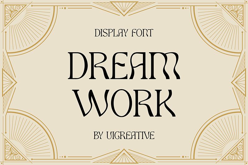 Dream Work Druh písma
