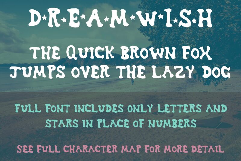 Dreamwish Schriftart